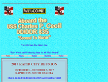 Tablet Screenshot of charlespcecil.com